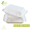 Envases Biodegradables Caña de Azúcar 900 ml x 50 unidades1