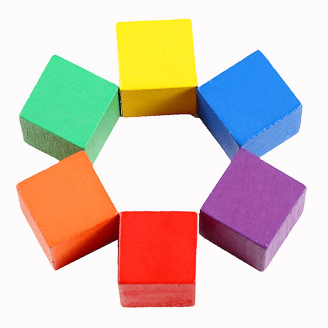 100 cubos de madera9