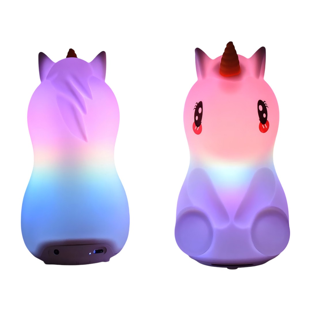 Lampara Led Unicornio con Parlante Bluetooth6