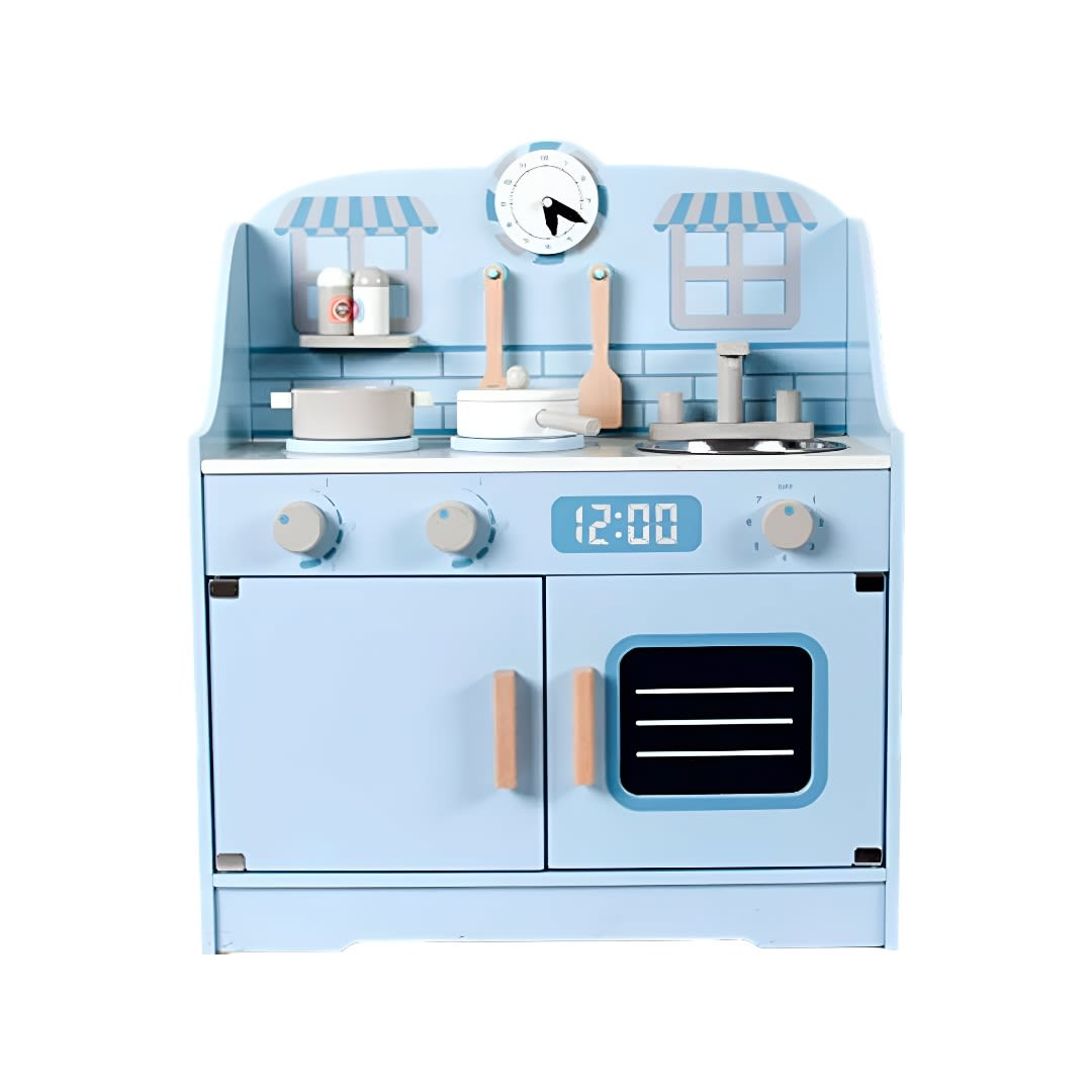 Cocina de Madera Celeste2