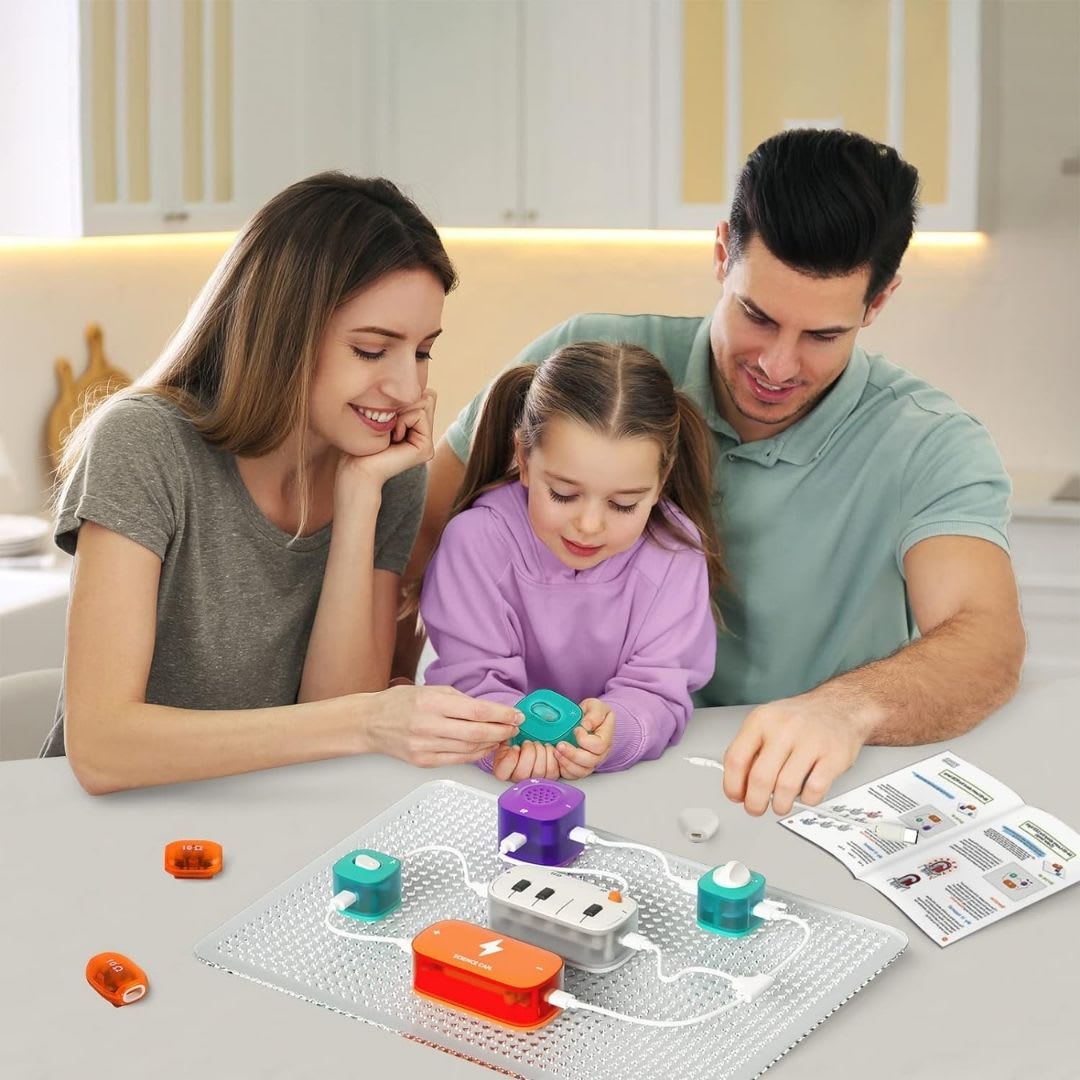 KIT DE EXPLORACIÓN ELECTRÓNICA PARA NIÑOS 45 PCS8