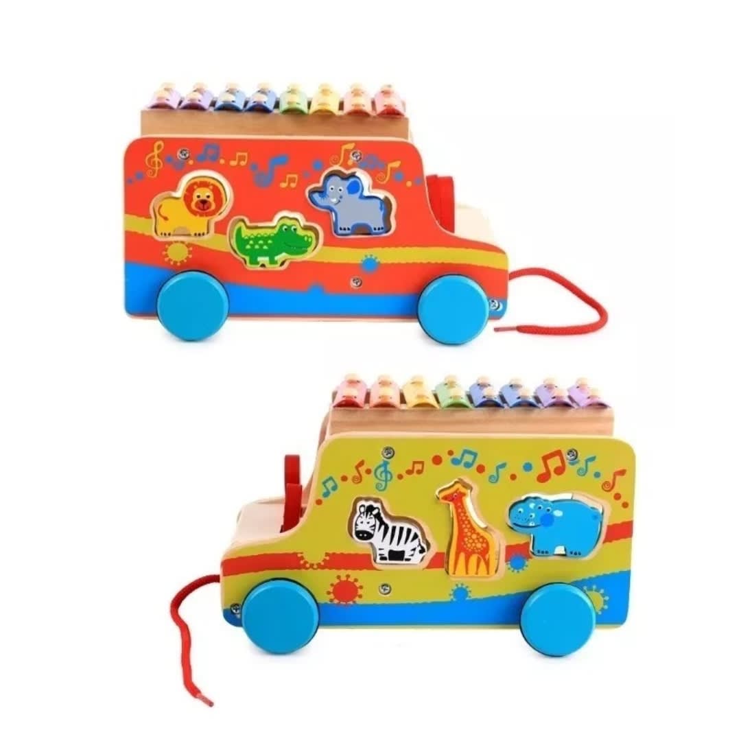 Autobús Multifuncional Didáctico de Madera6