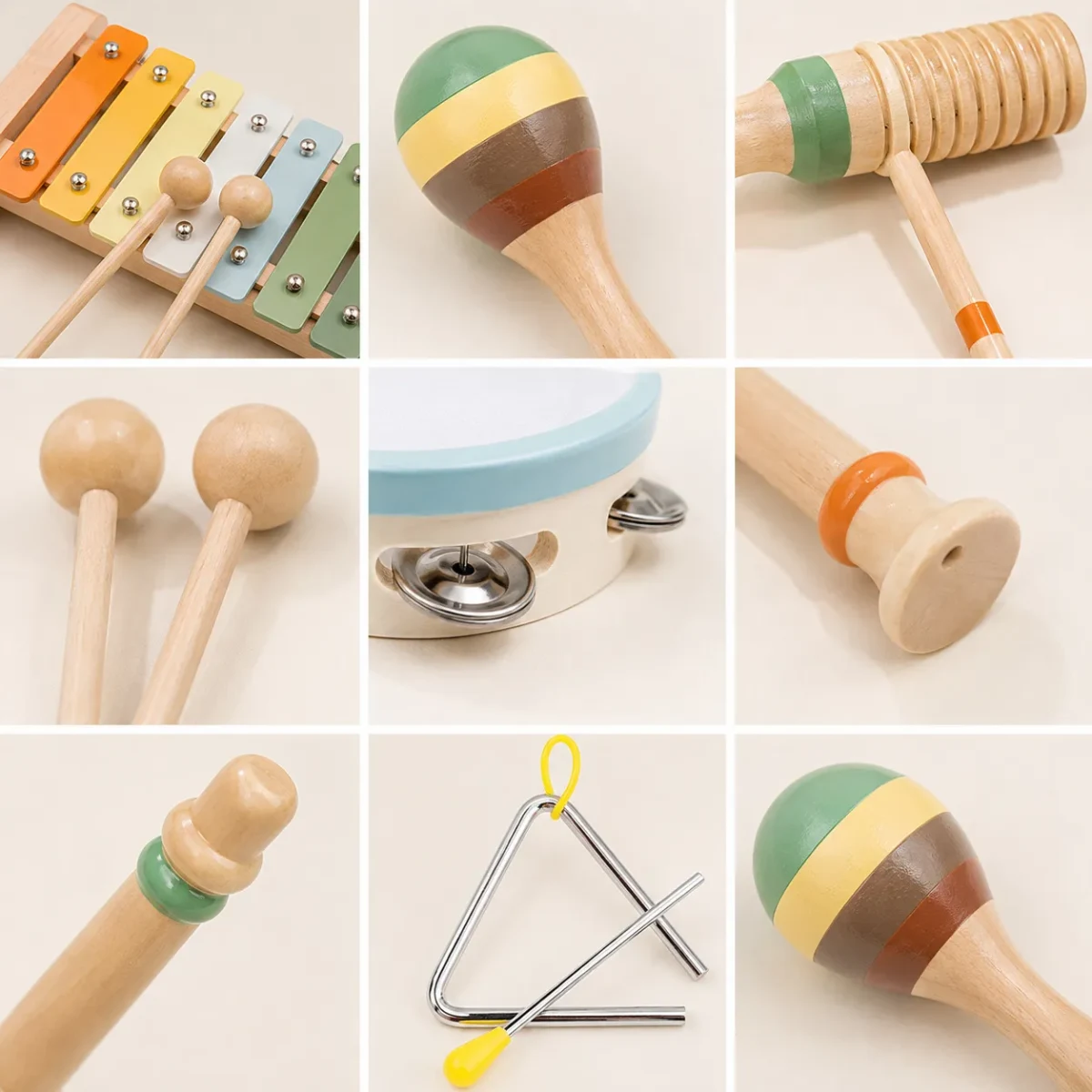 Set de Instrumentos de Madera4