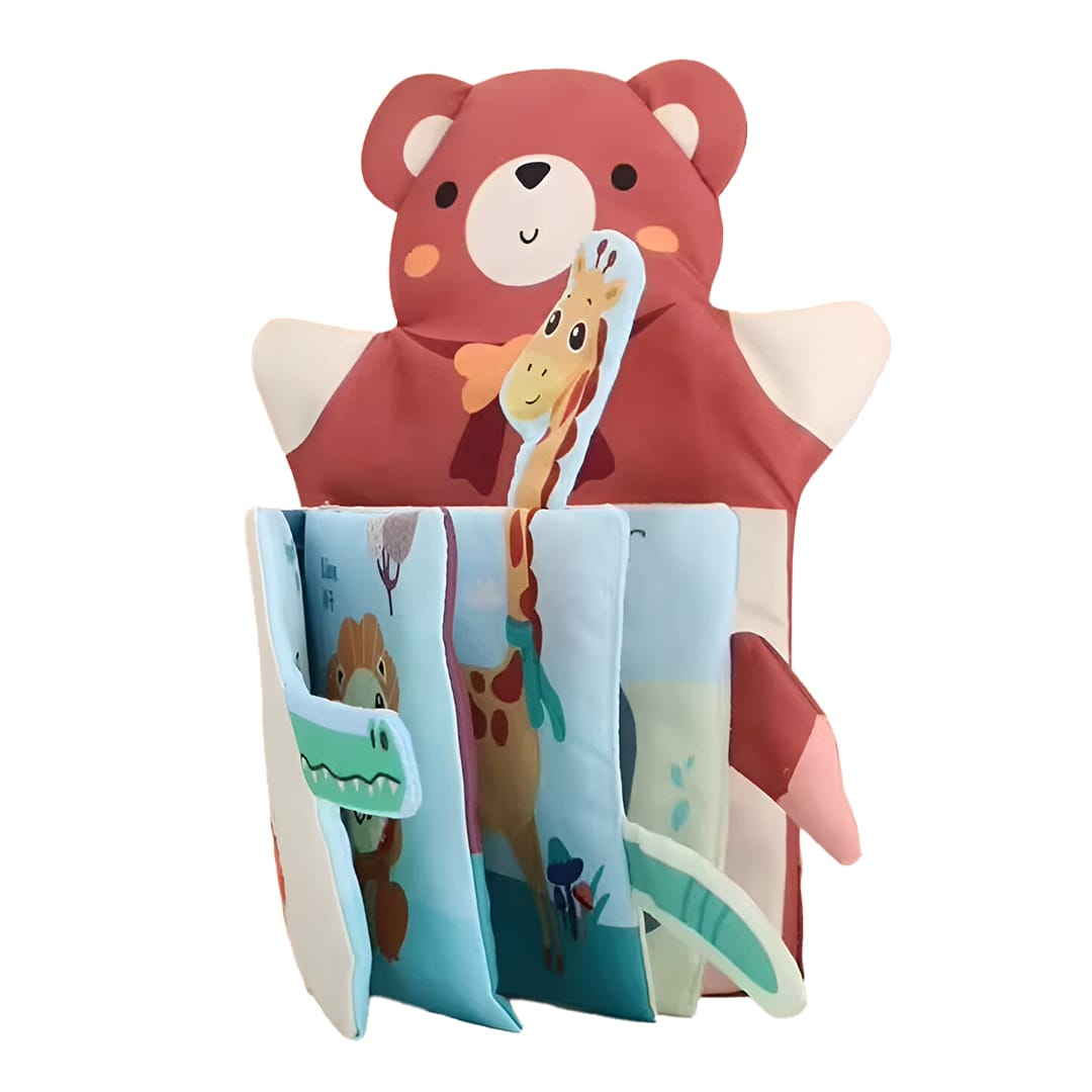 Libro titere con texturas Jungla2