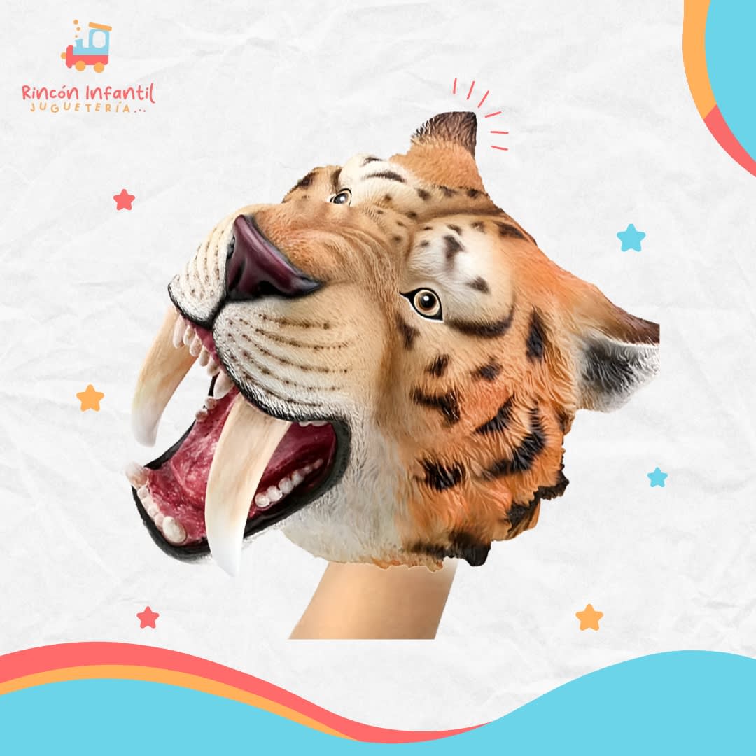 TITERES DE MANO  TIGRE DIENTES DE SABLE4