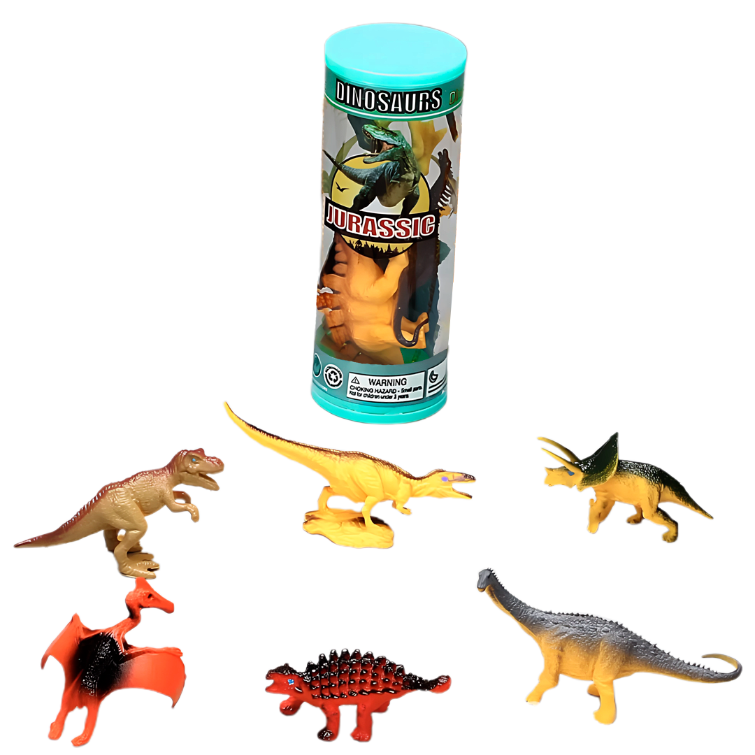 Set 13 Dinosaurios en Tubo 0