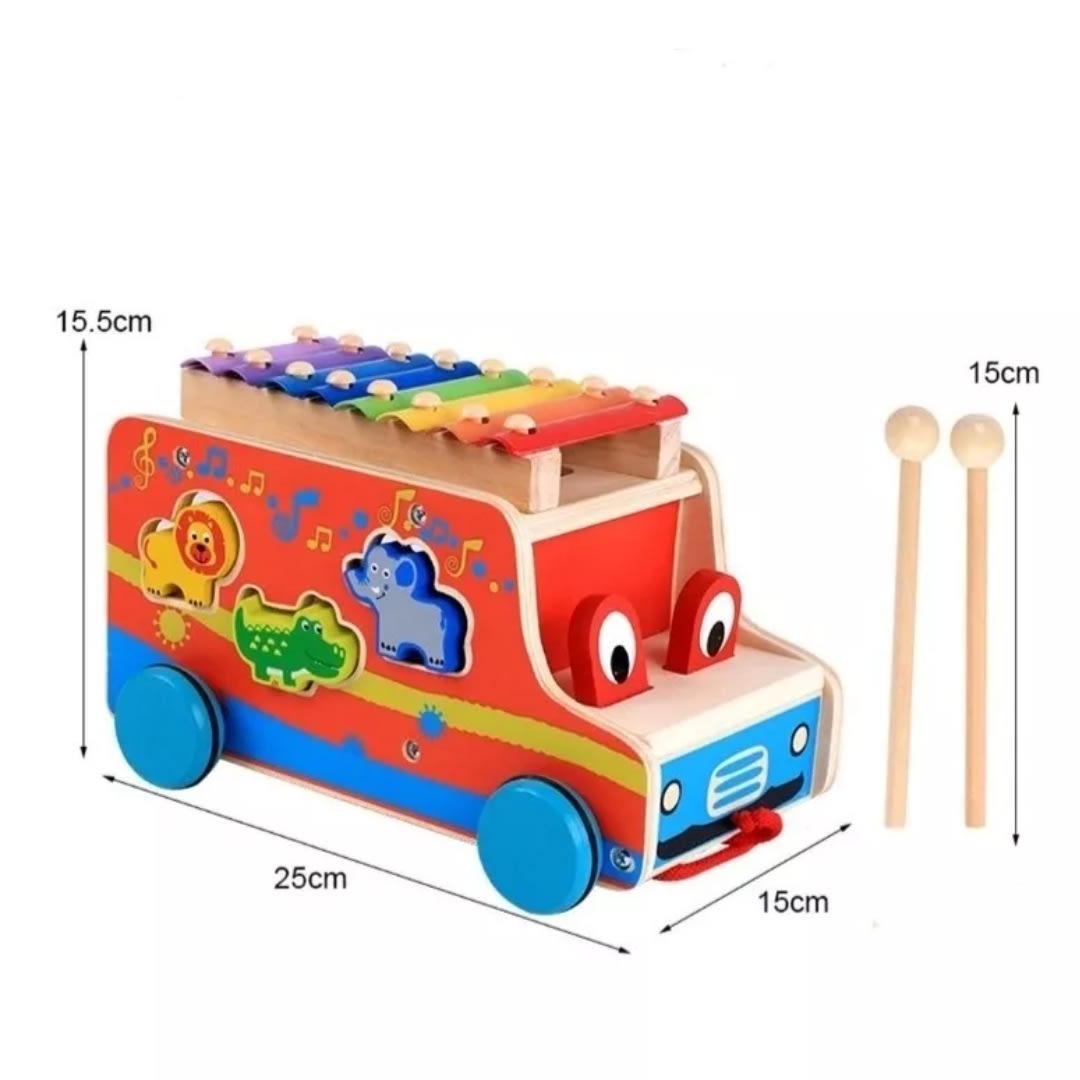 Autobús Multifuncional Didáctico de Madera7