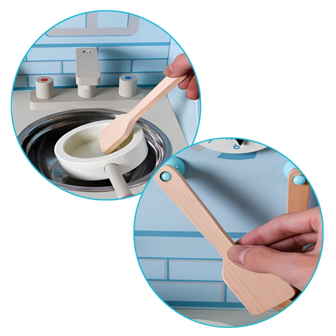 Cocina de Madera Celeste5