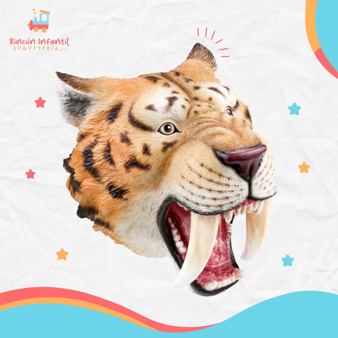 TITERES DE MANO  TIGRE DIENTES DE SABLE5