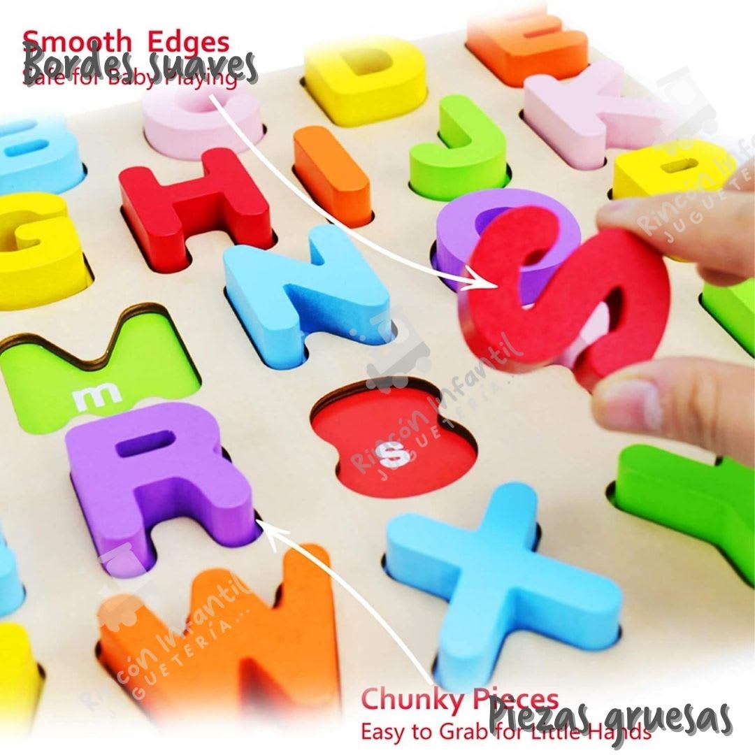 Encaje de Letras y números5