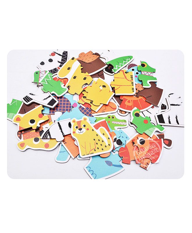  Puzzle Animales  4