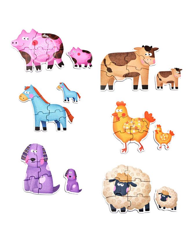  Puzzle Animales  3