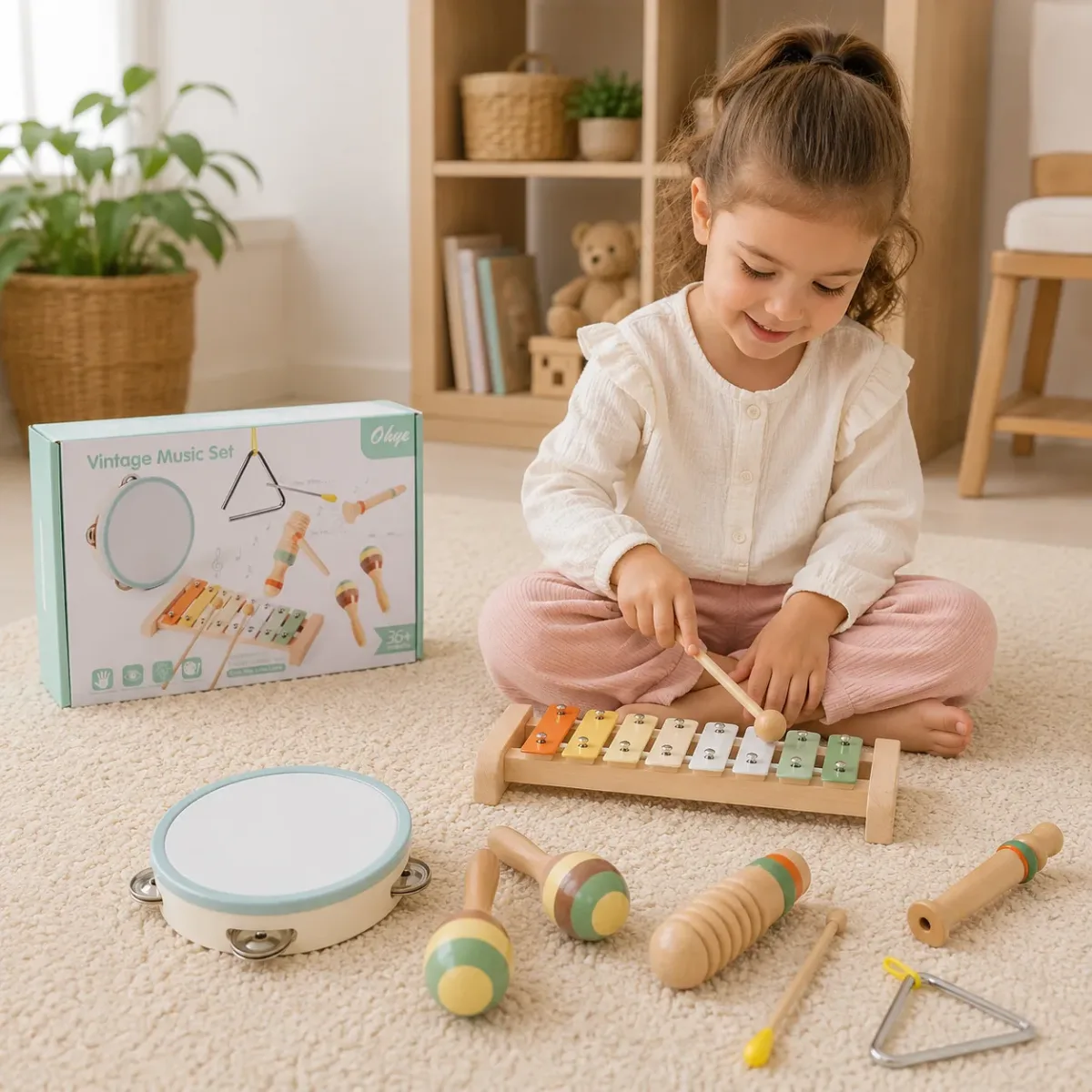 Set de Instrumentos de Madera6