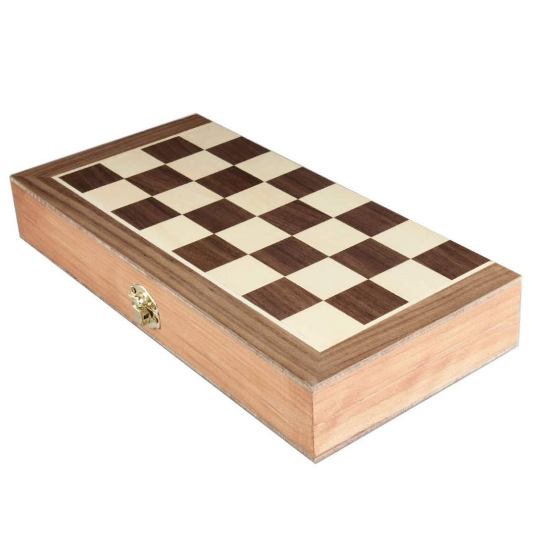 Ajedrez Magnetico de madera4