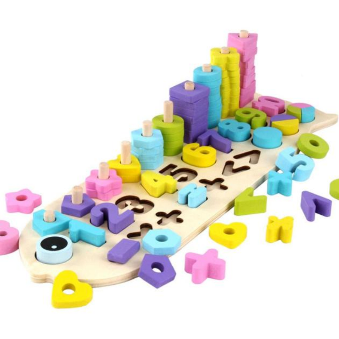 Aprende los Números Cuentas y formas | Jugueteria Rincón Infantil