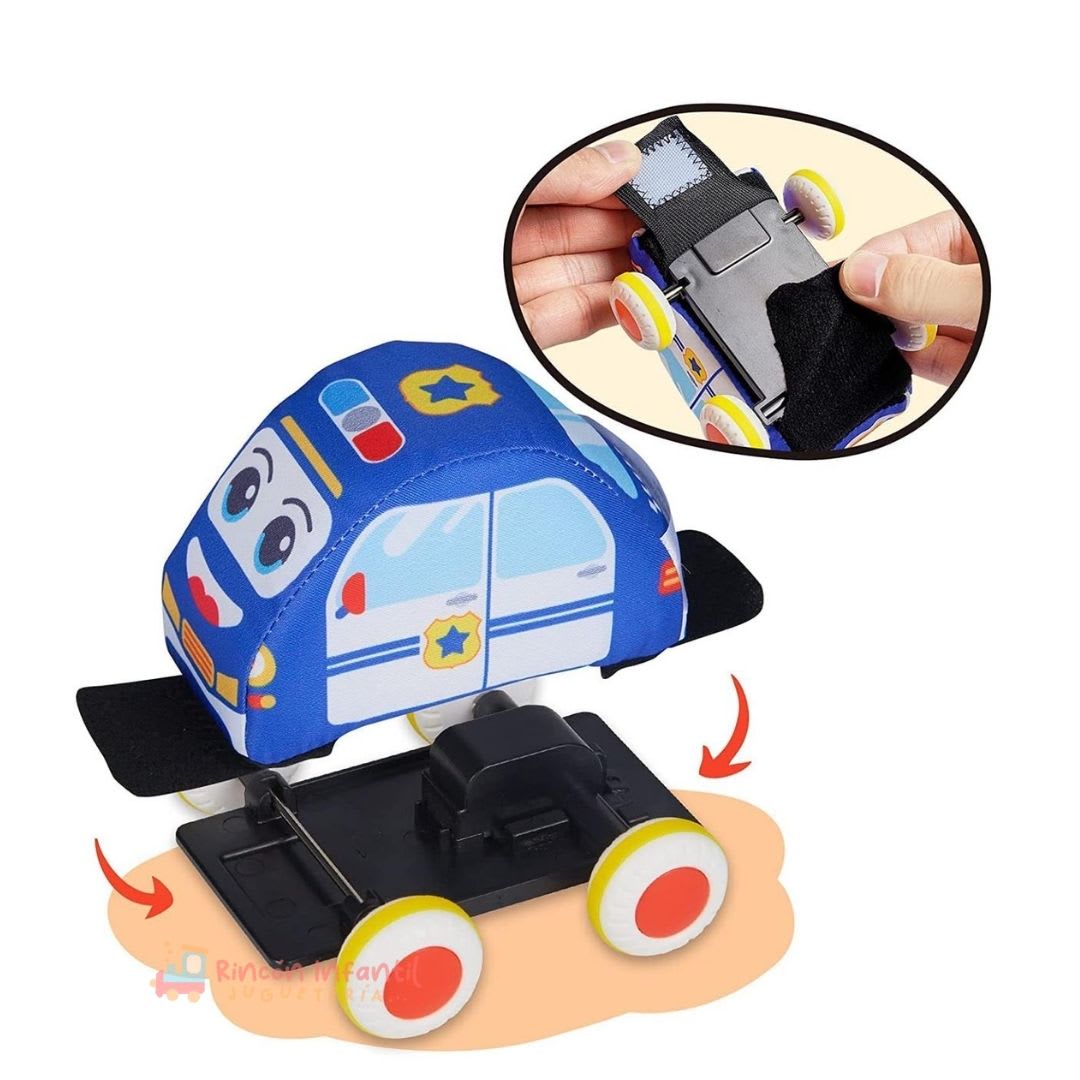 Autos de Tela y Friccion para Bebe2