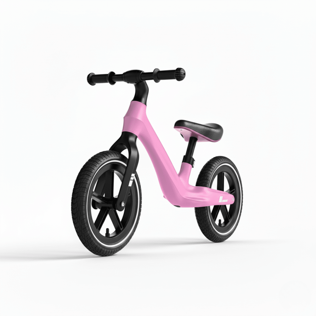 Bicicleta Sin Pedales Rosa2