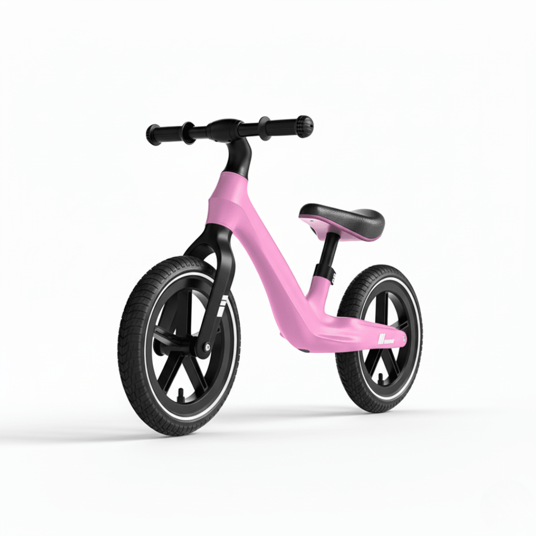 Bicicleta Sin Pedales Rosa3