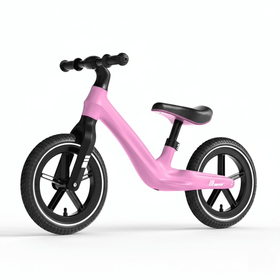 Bicicleta Sin Pedales Rosa 0