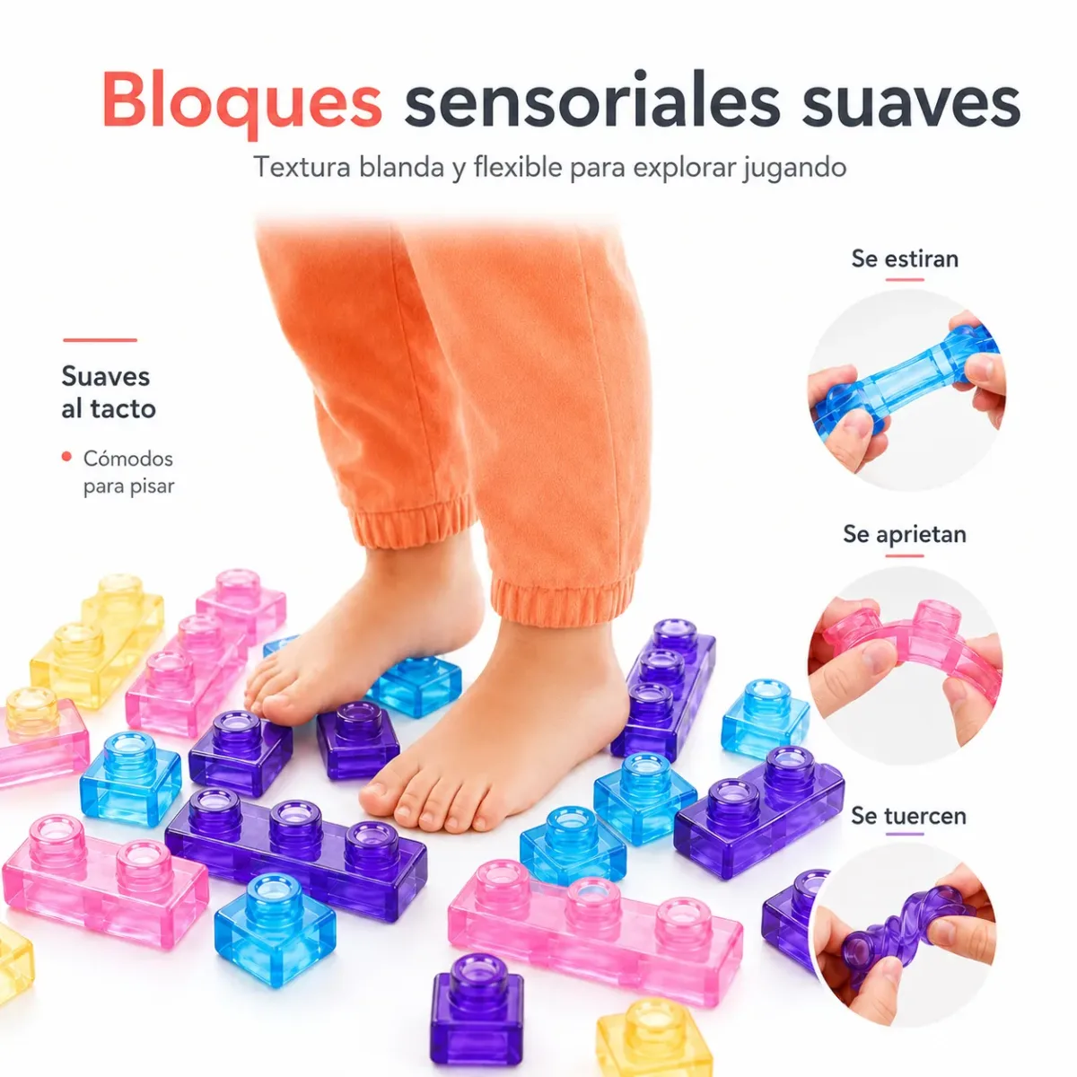 Bloques de Goma Sensoriales4