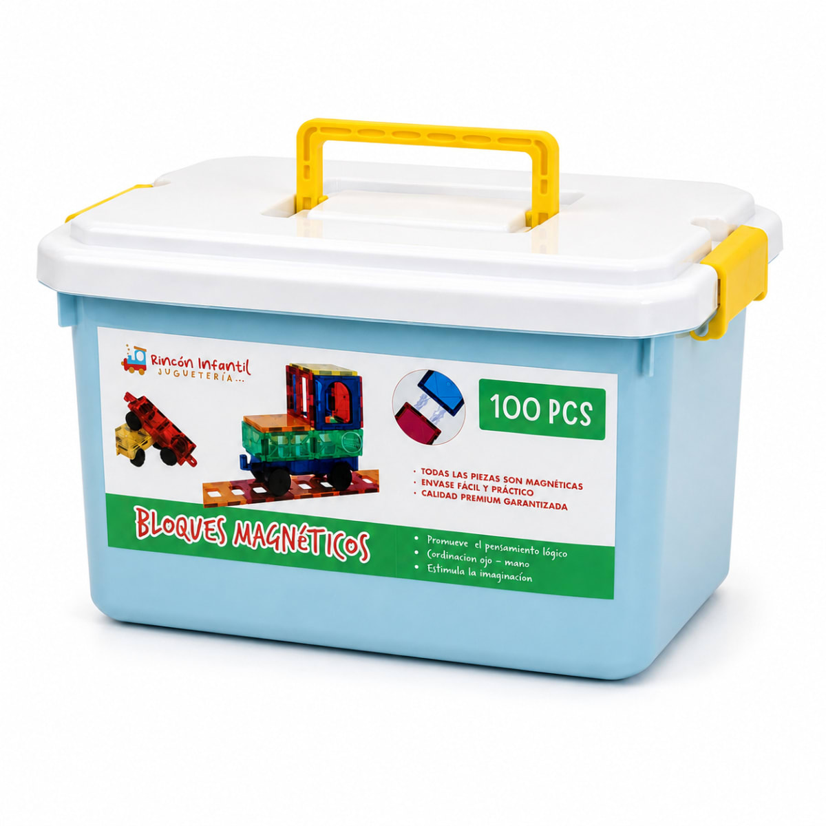 Bloques Magneticos  100 pcs5