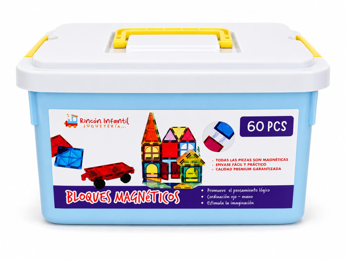 Bloques Magnéticos  60 pcs4