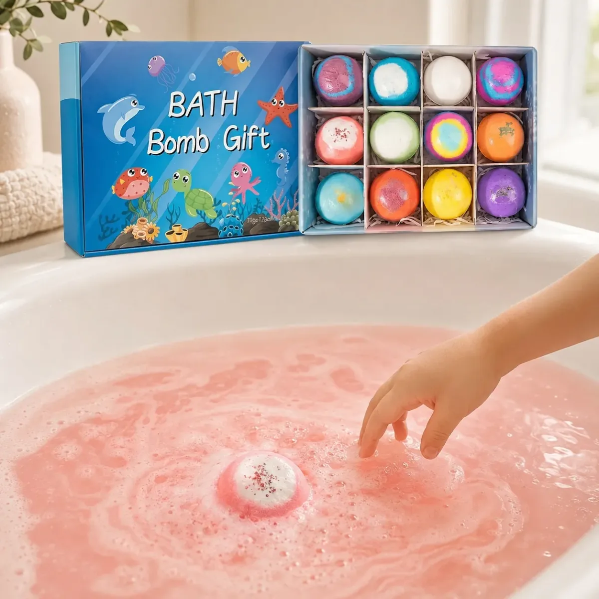 Bombas de baño para niños 12 unidades.3
