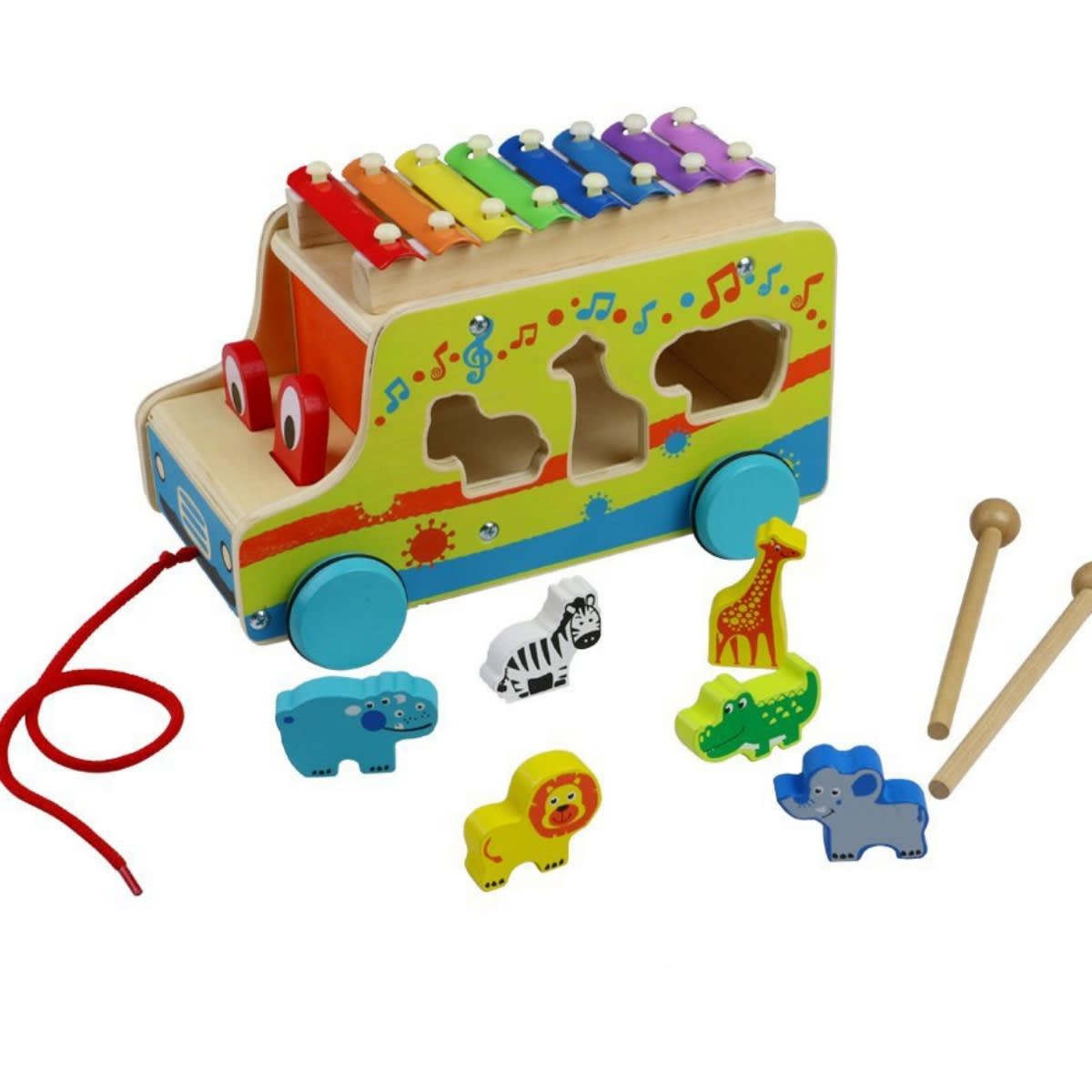 Autobús Multifuncional Didáctico de Madera3