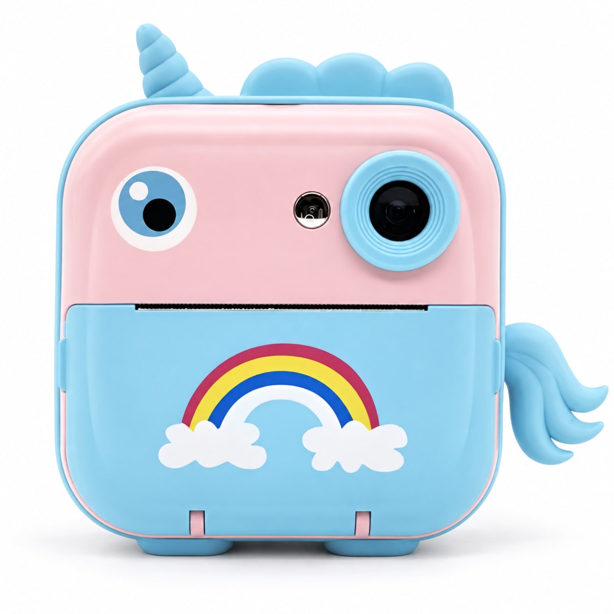 Cámara Digital Infantil con Impresión Instantánea – Unicornio7