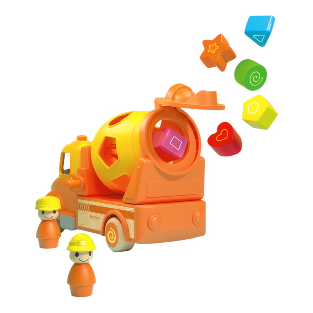 Camión Encaje de Madera con Luces y Sonido4