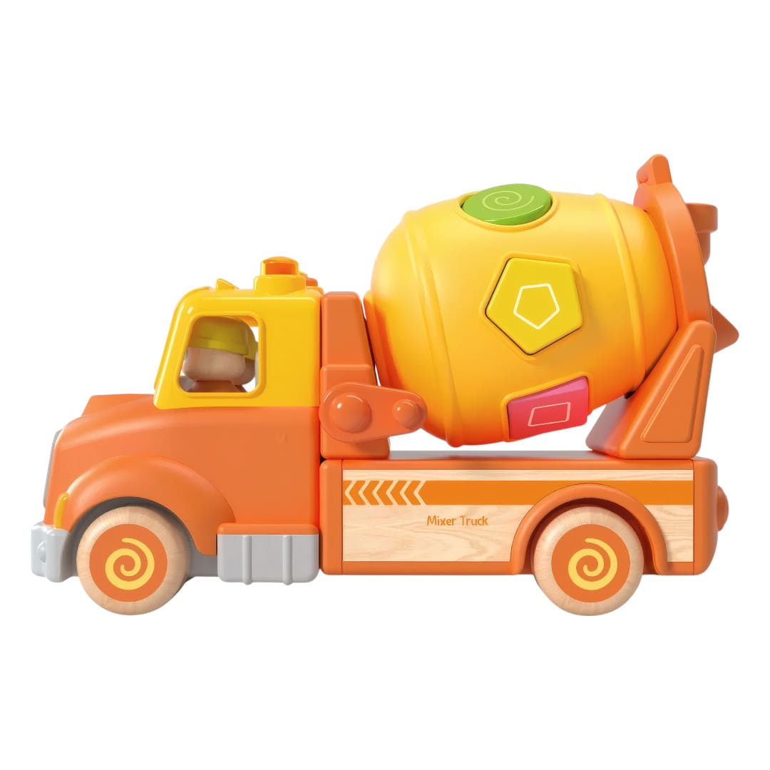 Camión Encaje de Madera con Luces y Sonido5