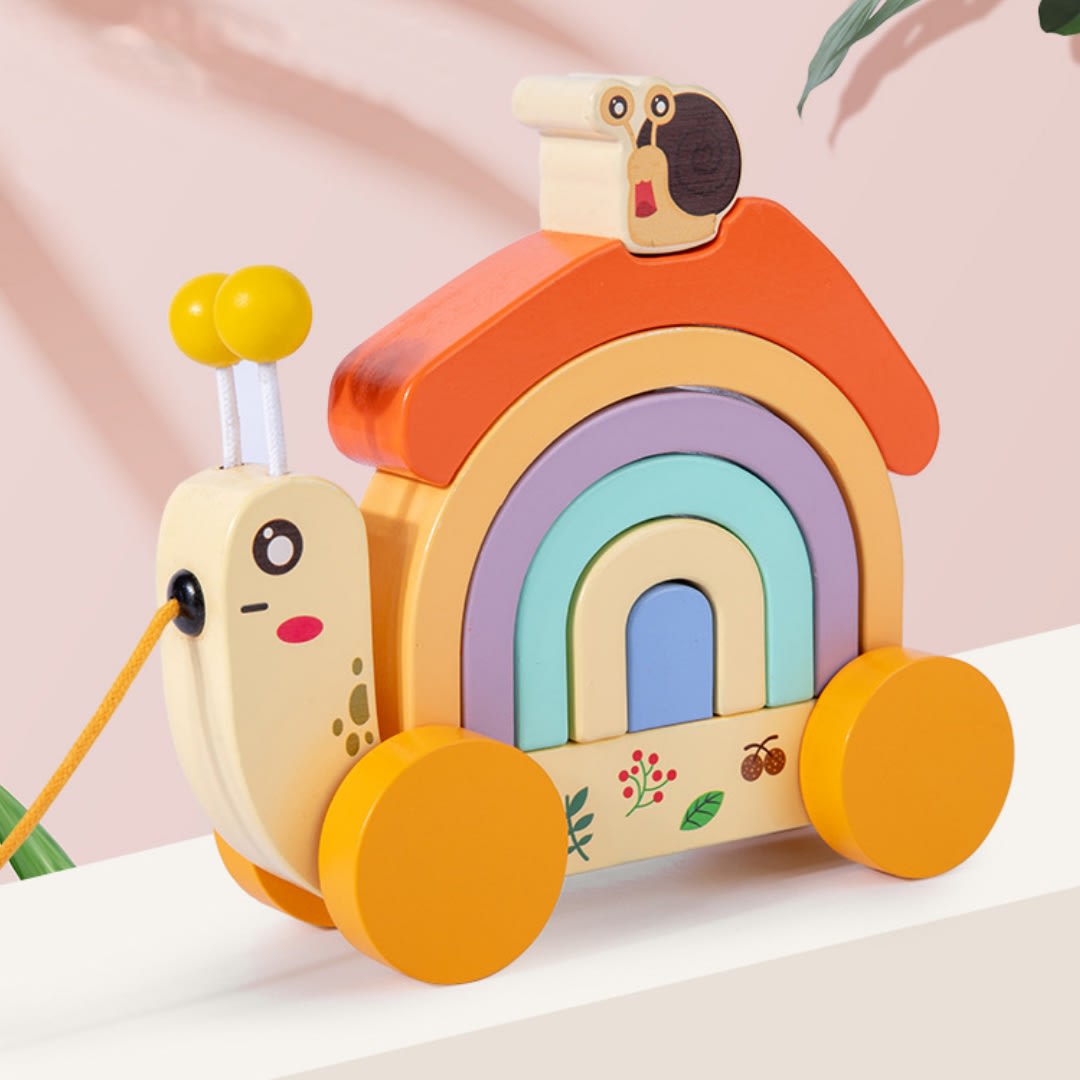 Caracol de arrastre arcoíris2