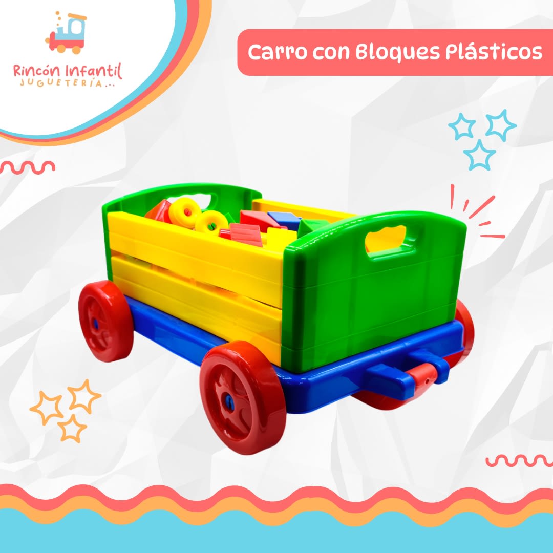 Carro con bloques plasticos7
