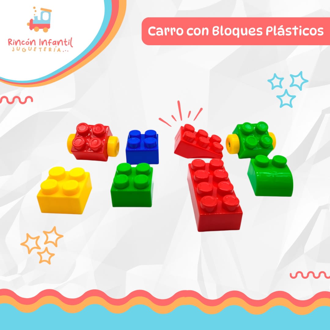 Carro con bloques plasticos8