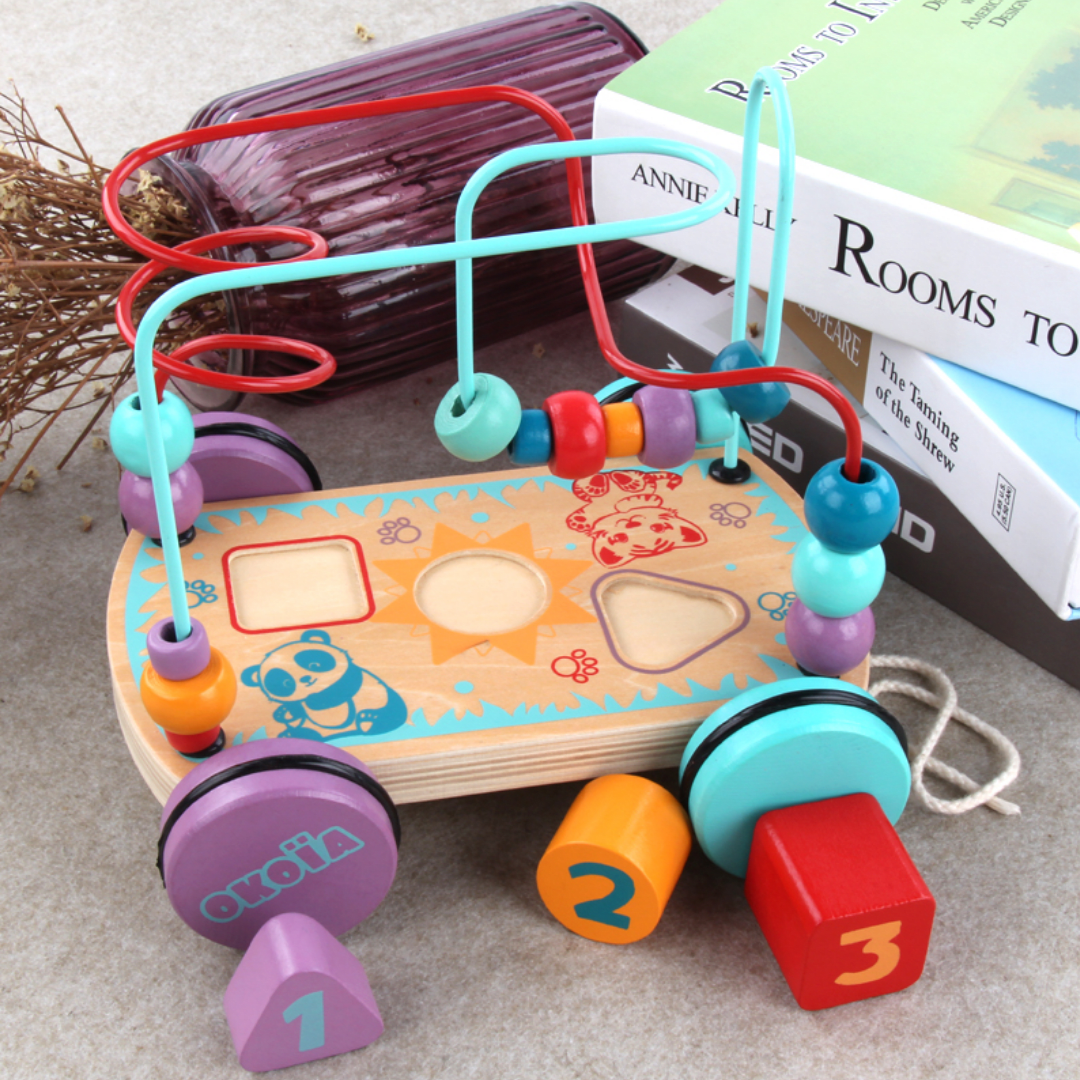 Laberinto cuentas arrastre | Jugueteria Rincón Infantil