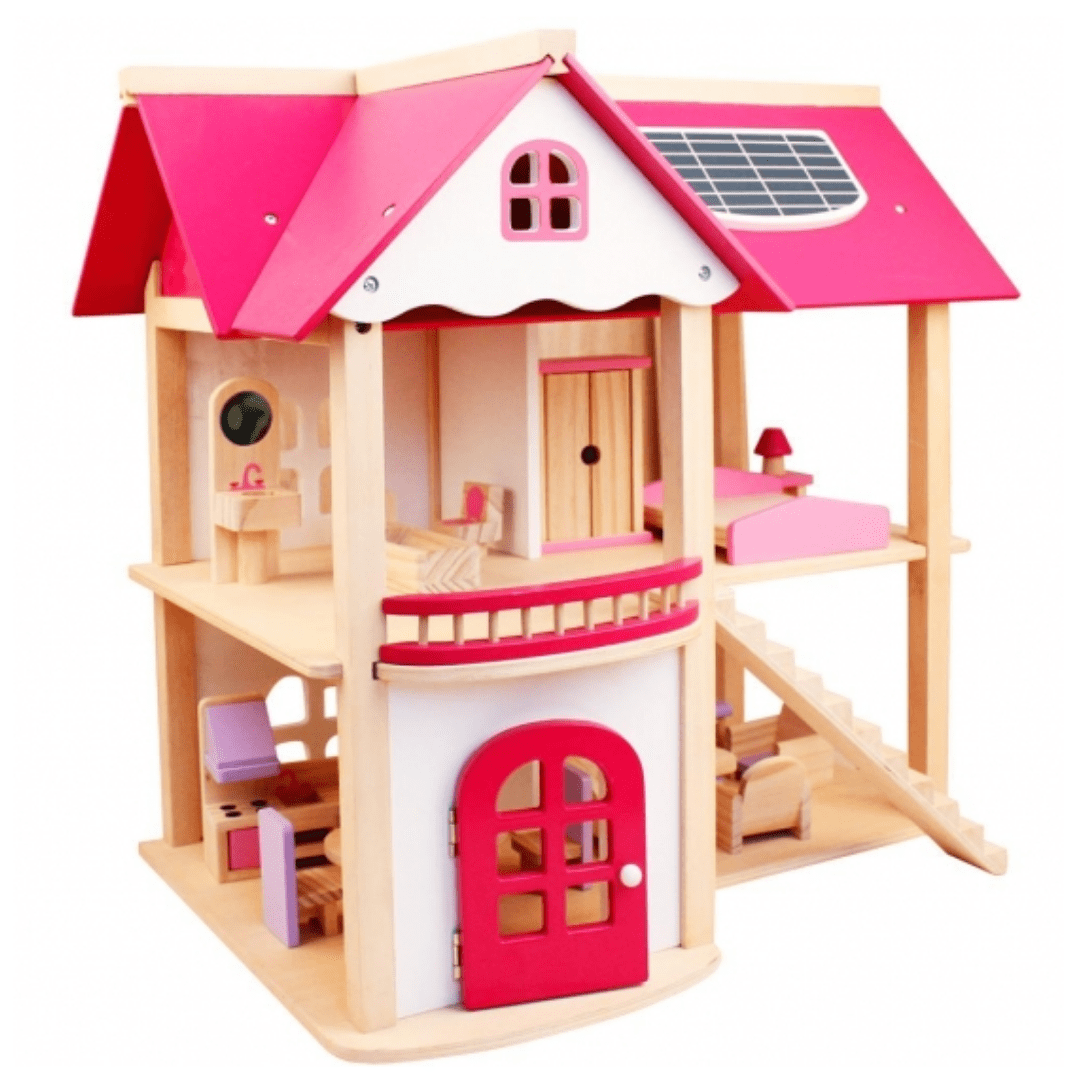 Casa De Muñeca Rosa8