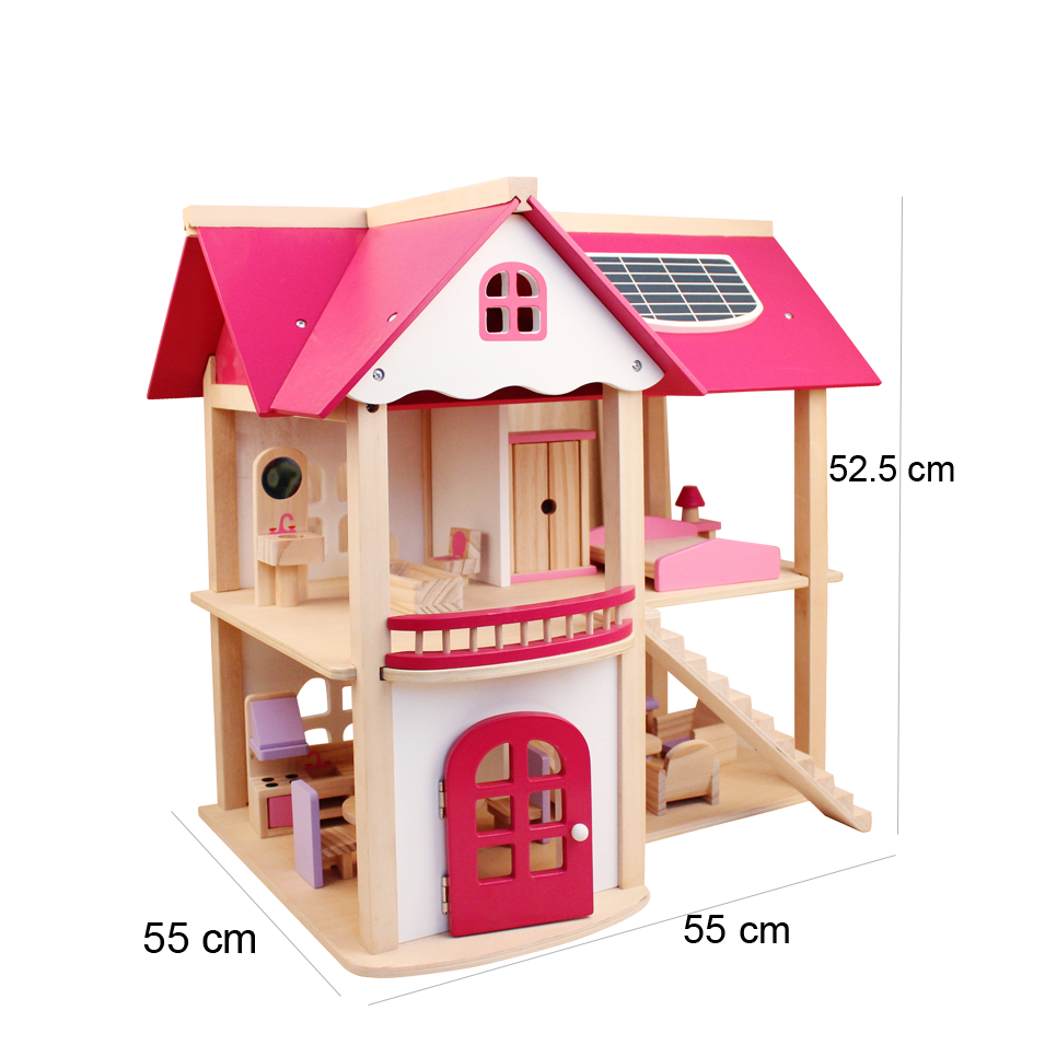 Casa De Muñeca Rosa3