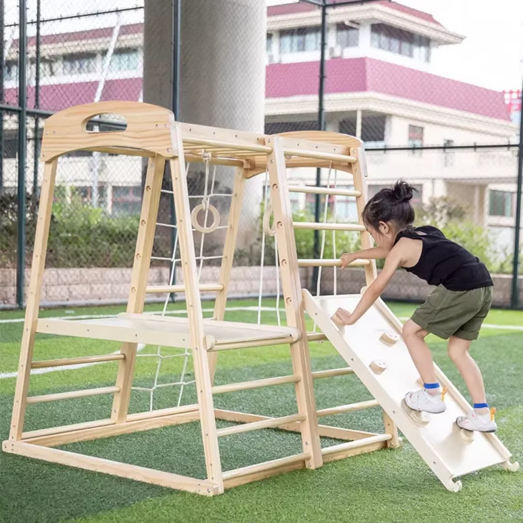 Centro de Escalada de Madera para Niños6