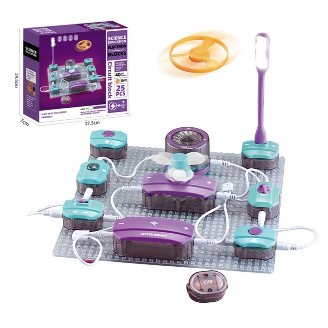 Kit de Exploración Electrónica para Niños 25 PCS 1