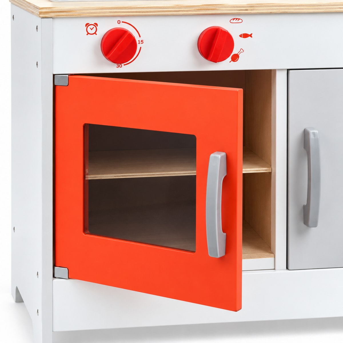 Cocina Infantil de Madera con Luz y Accesorios7