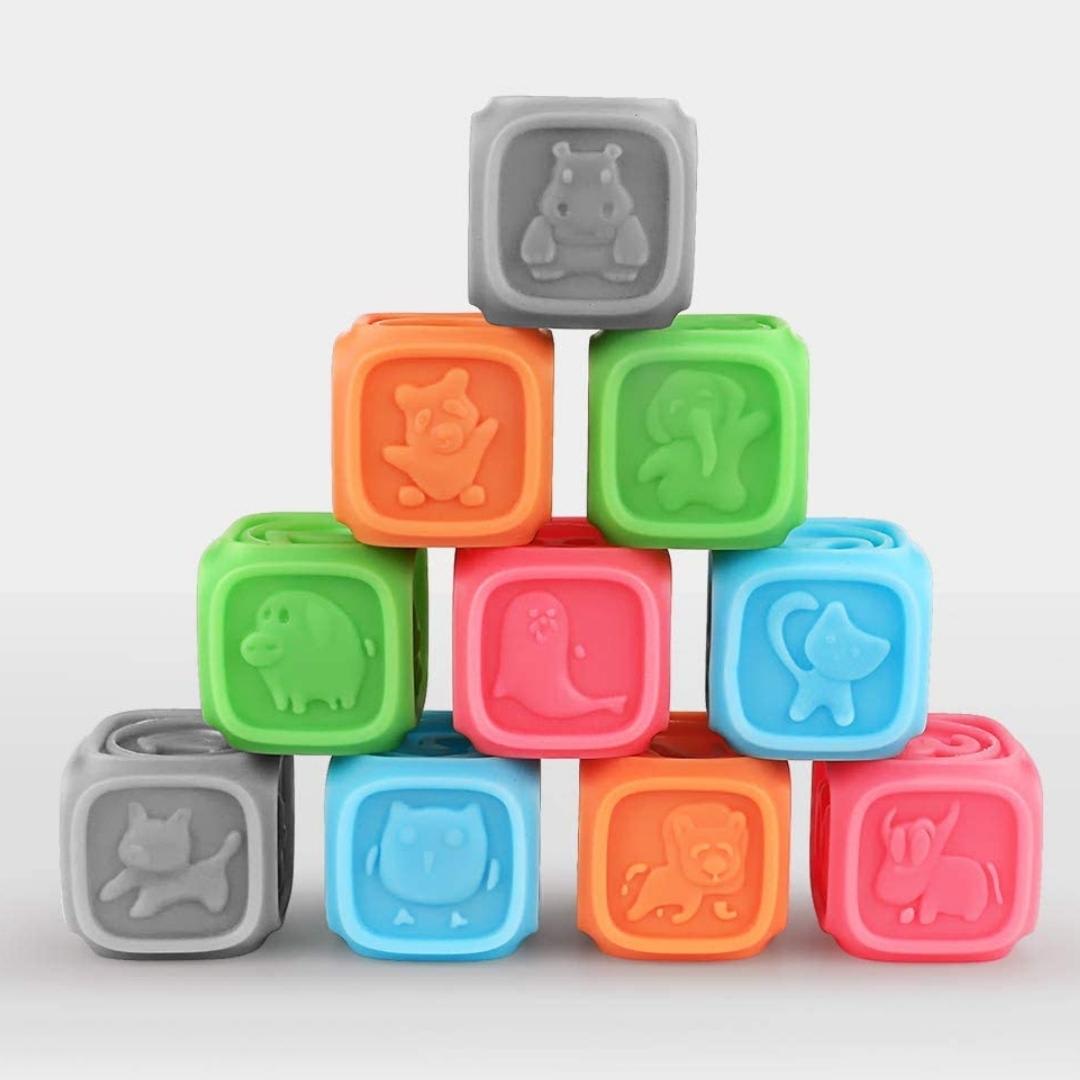 Cubo De Escultura Monstruosa – Juguete De Mesa Con Figuras De Animales – Decoración De Escritorio Creativa – Alivio De Estrés Para Niños Y Adultos