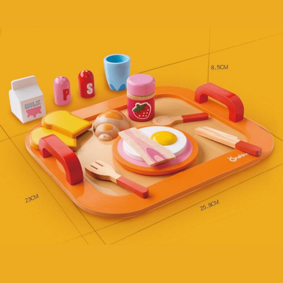 Set Desayuno De Madera | Jugueteria Rincón Infantil