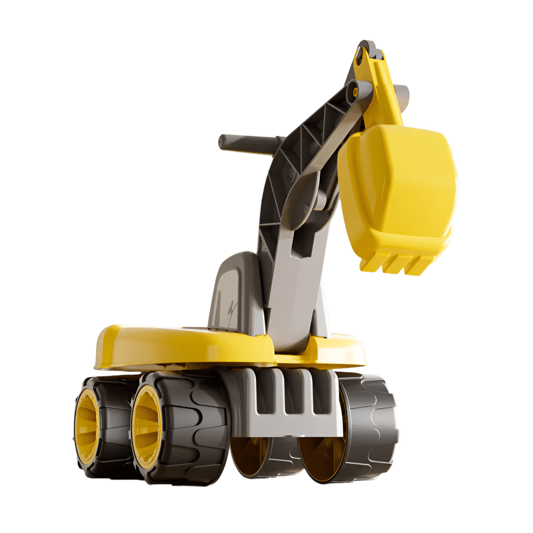 Excavadora Montable Para Niños2