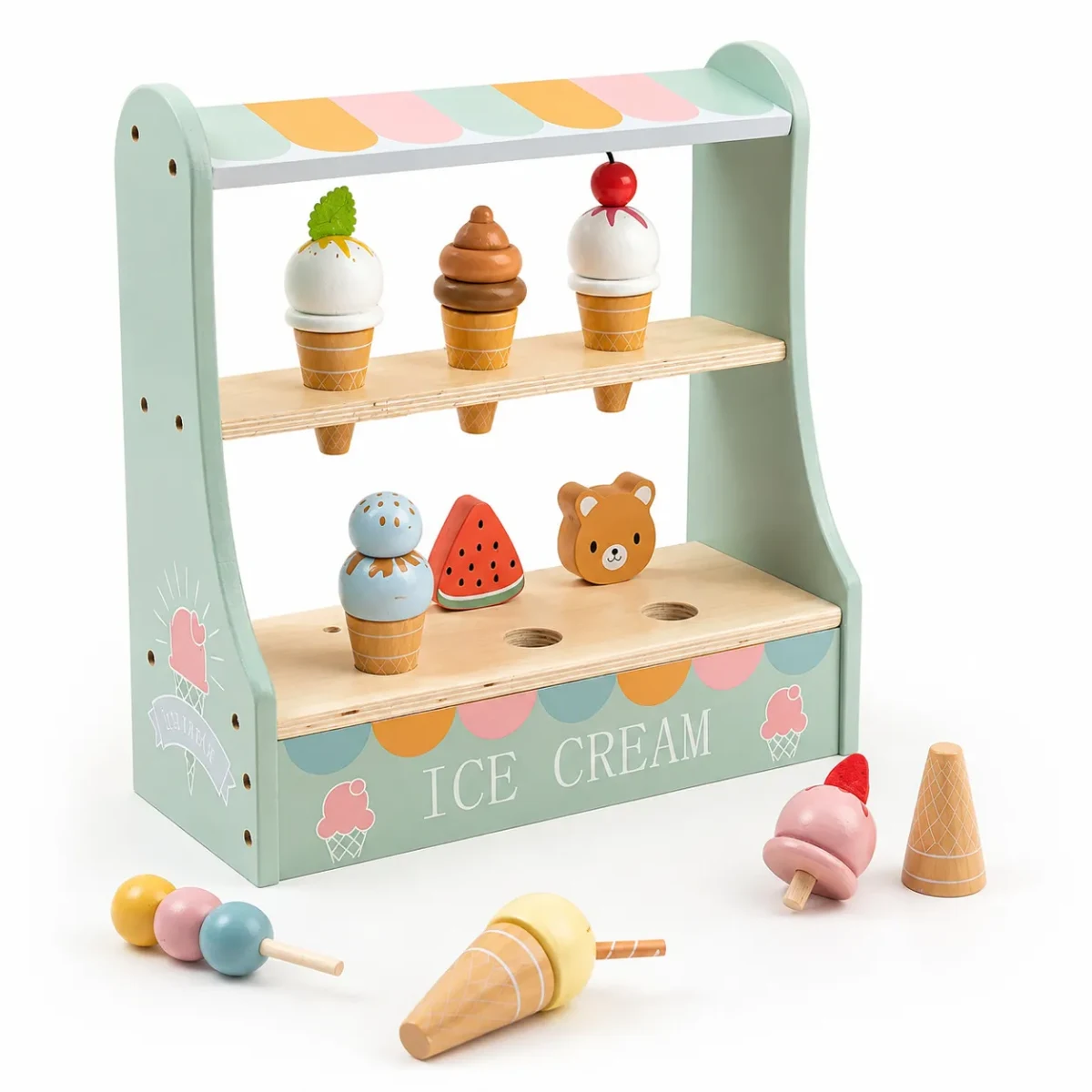 Heladería Infantil de Madera 1