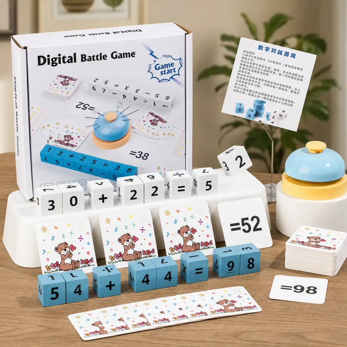 Juego de Operaciones Matemáticas con Timbre5