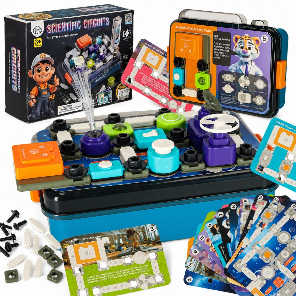 kit de circuitos científicos STEM6