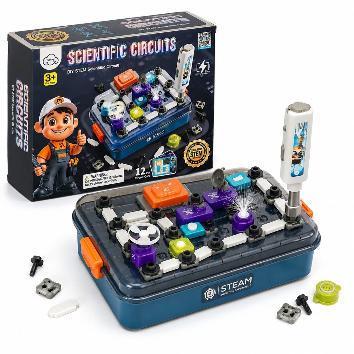 kit de circuitos científicos STEM 1