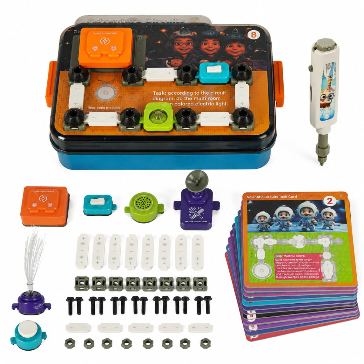 kit de circuitos científicos STEM9