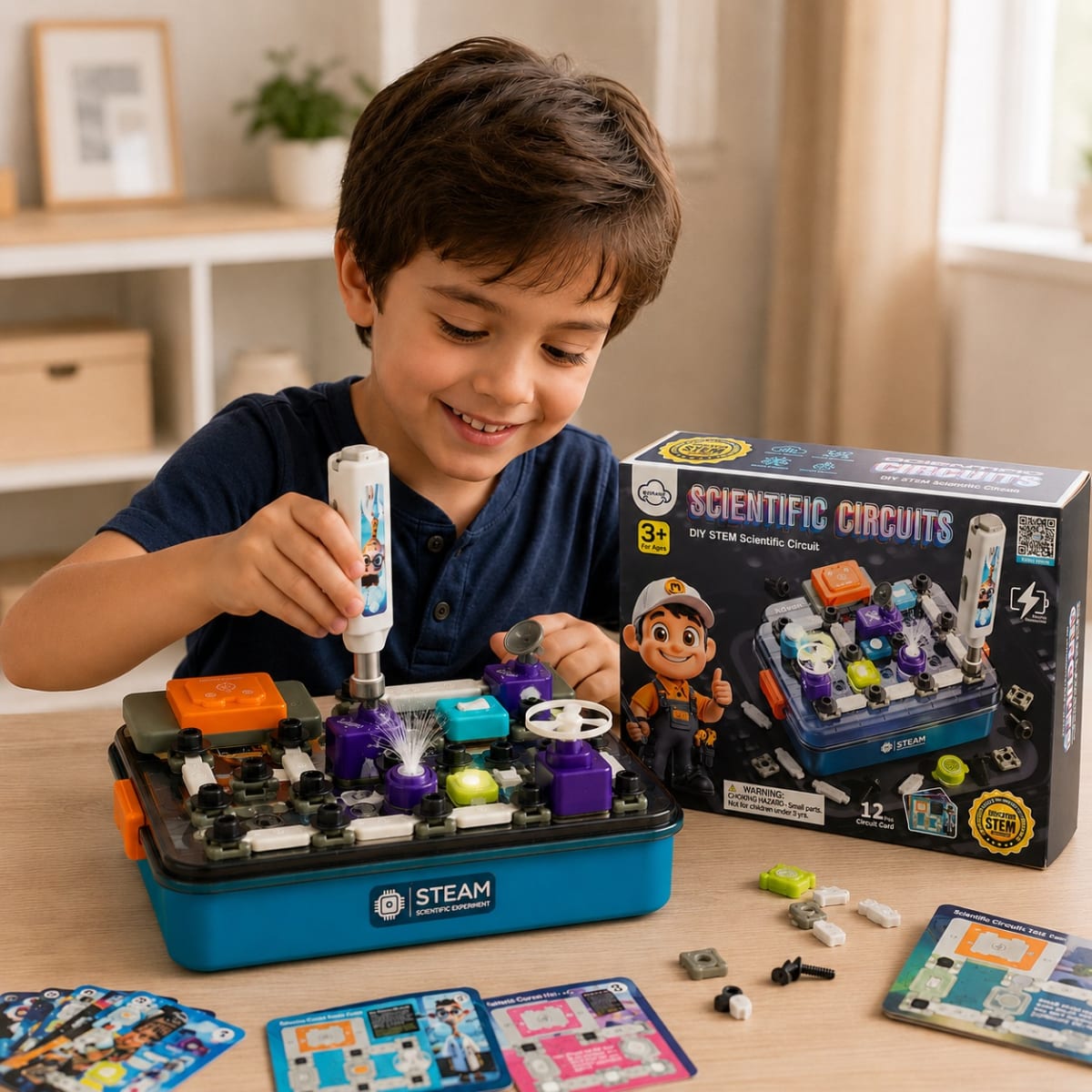 kit de circuitos científicos STEM1