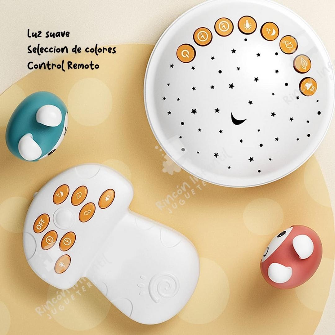 Lámpara Proyector Musical Para Bebes2